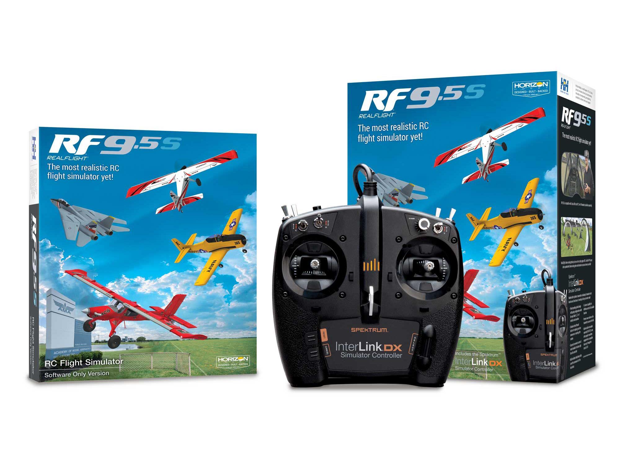 Realflight Realflight 9 5s Rc Flight Sim With Interlink Controller