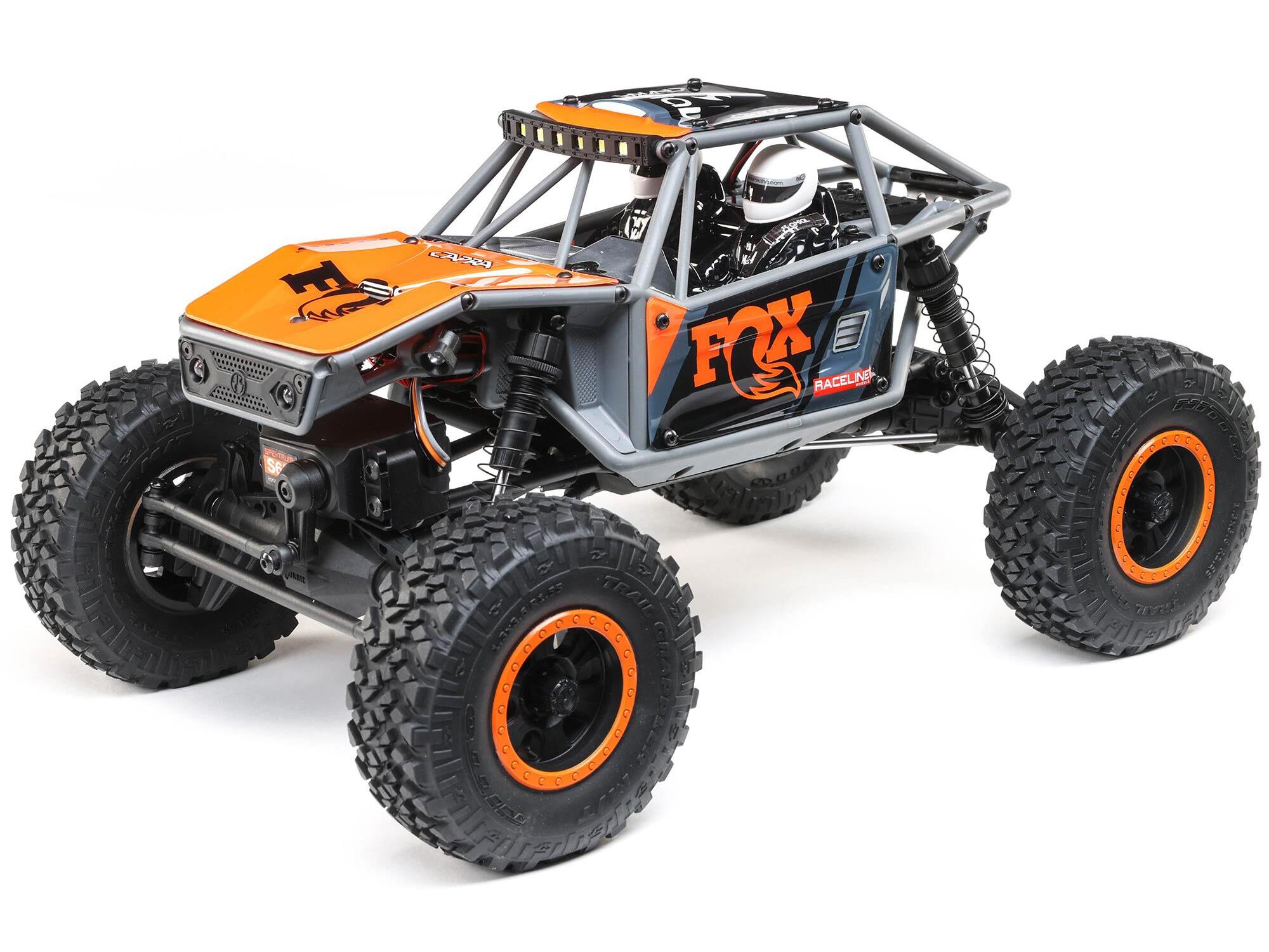 Axial 1/18 UTB18 Capra 4WD Unlimited Trail Buggy RTR, Grey C-AXI01002V2T2