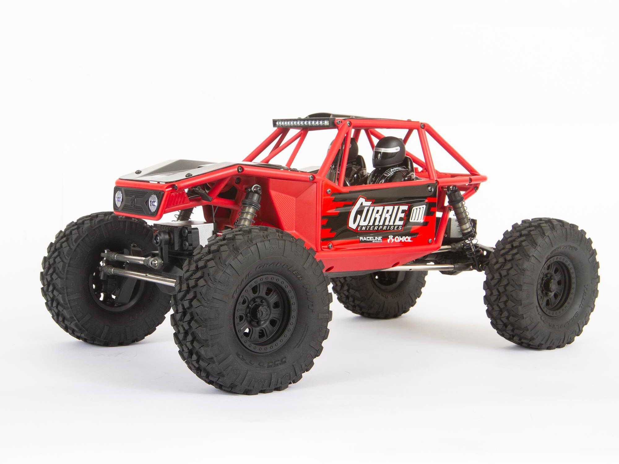 Axial 1/10 Capra 1.9 4WS Unlimited Trail Buggy RTR, Red C-AXI03022BT1