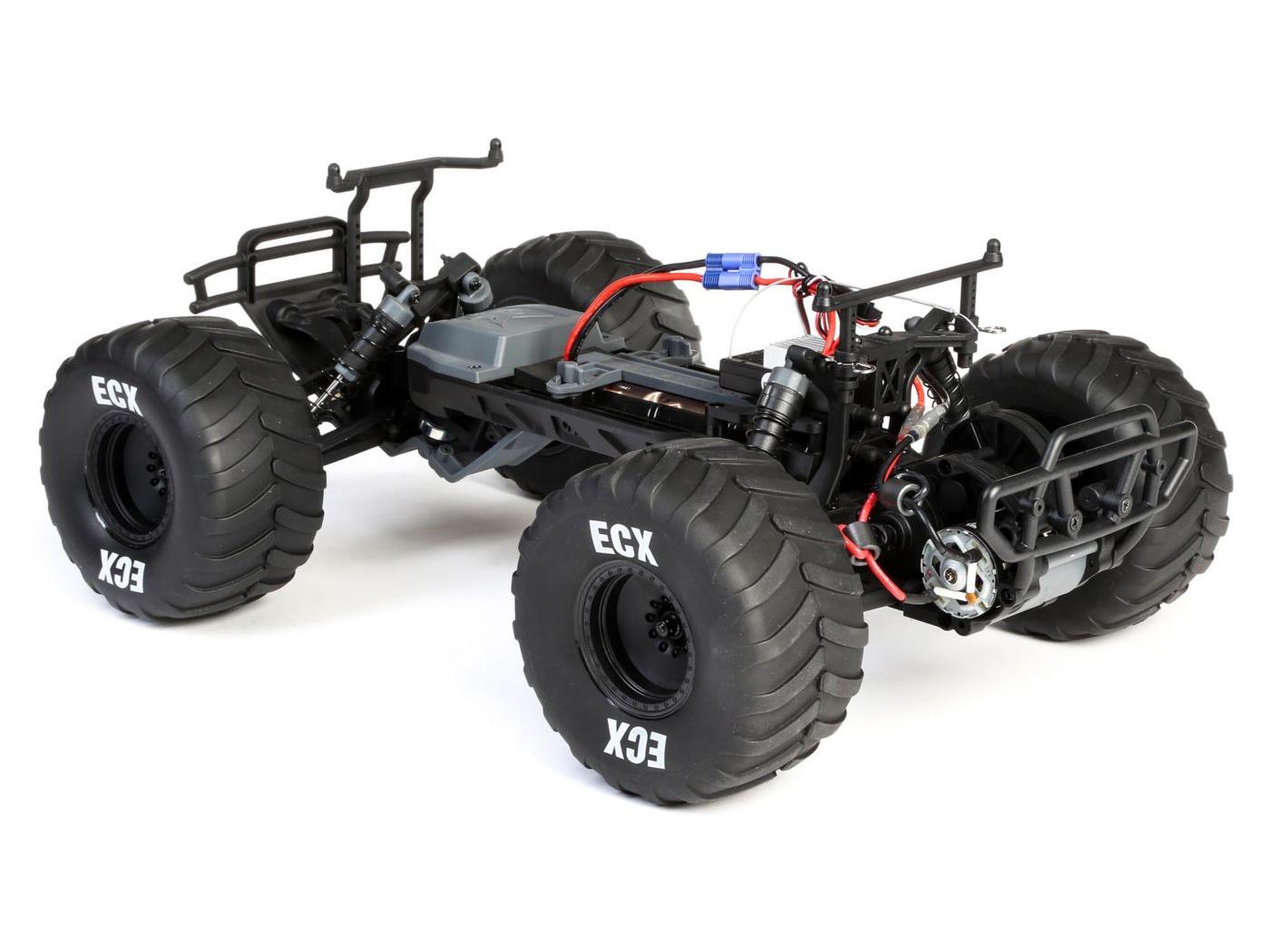 ECX 1/10 AMP CRUSH MT 2WD Orange RTR INTL