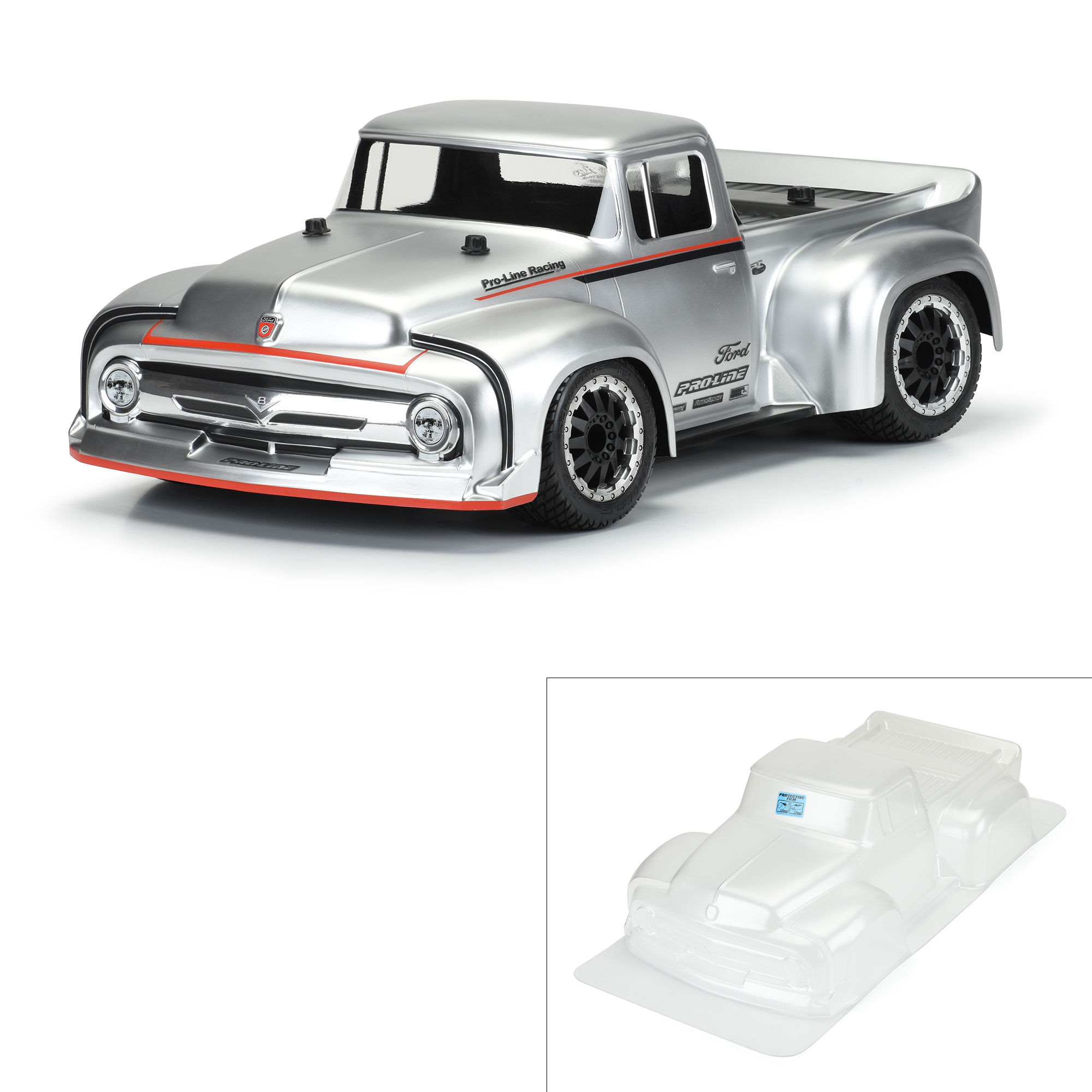 Pro line Racing 1 10 1956 Ford F 100 Pro Touring Street Truck Clear Body