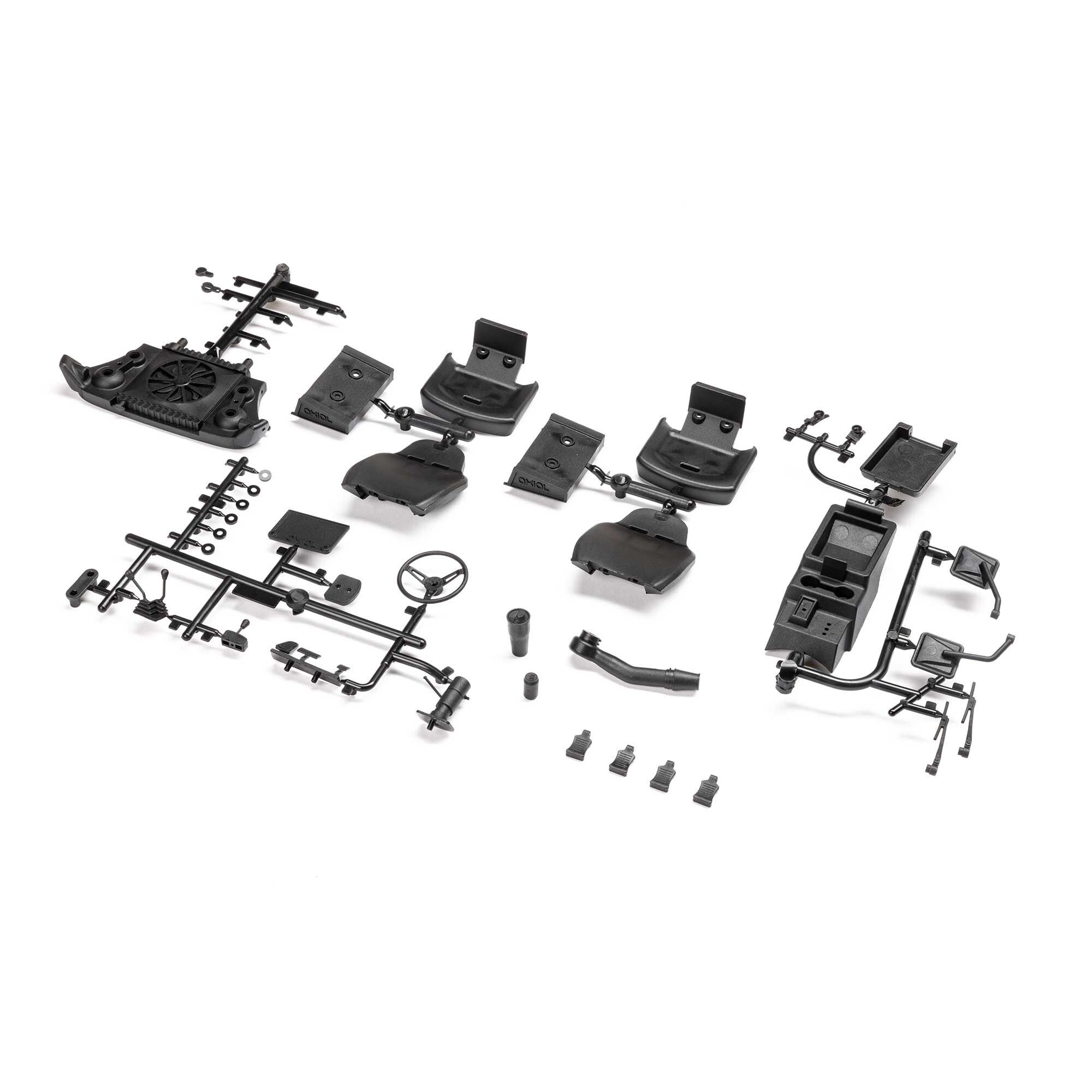 Axial Body Details Int/Ext CJ-7: SCX10 III Z-AXI230053