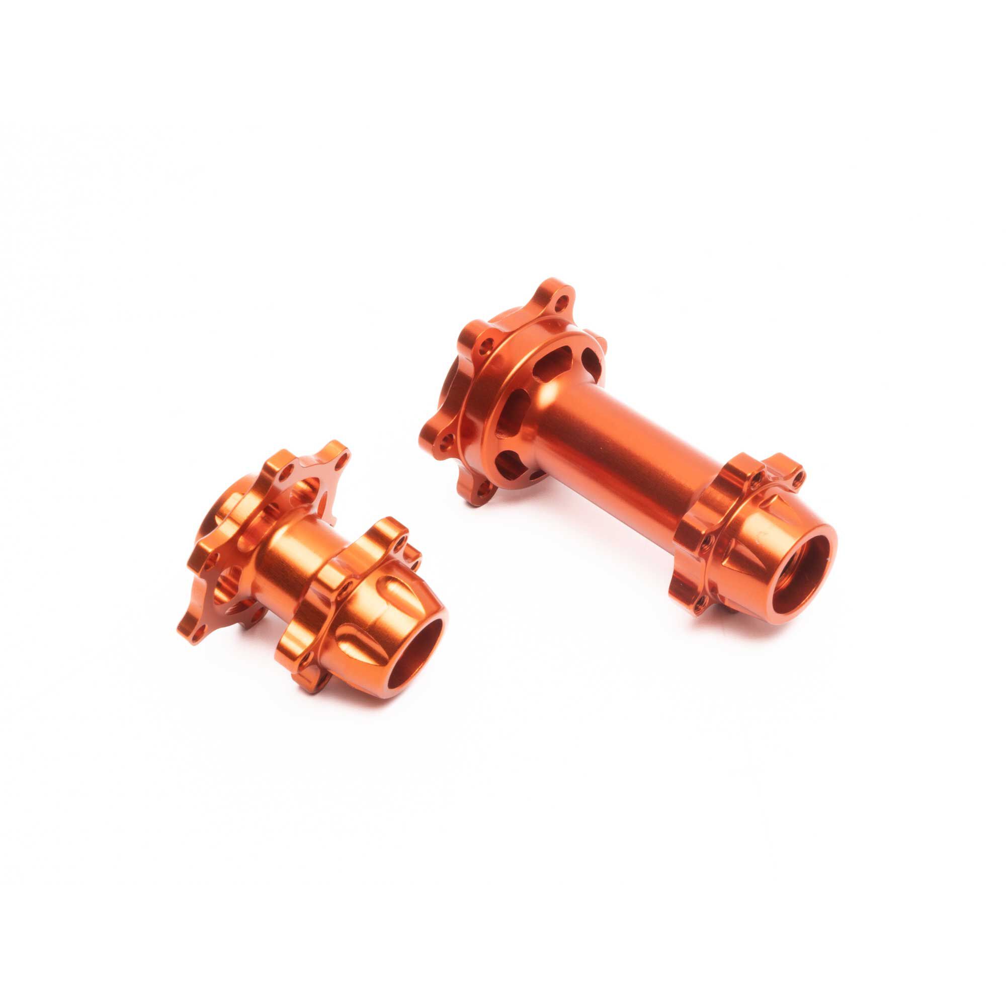 Losi Aluminum Hub Set, Machined, Orange: Promoto-MX Z-LOS362003