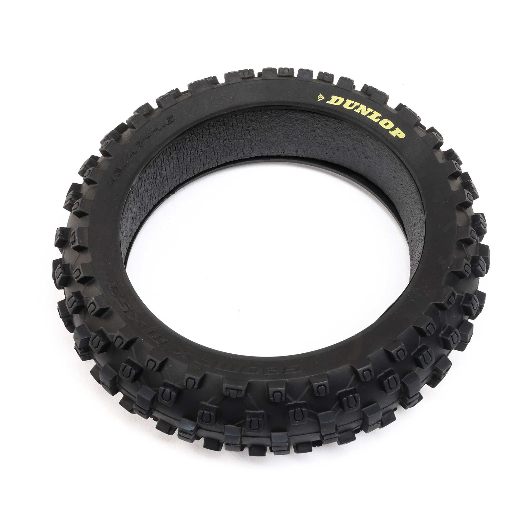 Losi Dunlop MX53 Rear Tire with Foam, 60 Shore: Promoto-MX Z-LOS46009