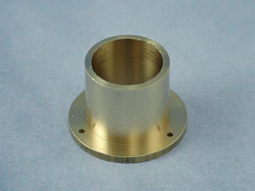 ANGLED BRASS FLAGSTAFF MODEL BOAT FITTING 