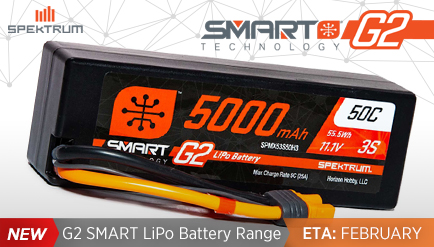 Spektrum G2 SMART Battery Range