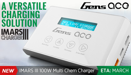 Gens Ace iMARS III 100W Multi Chemistry Charger