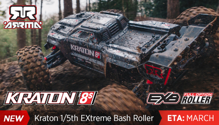 Arrma 1/5th Scale Kraton EXtreme Bash Roller