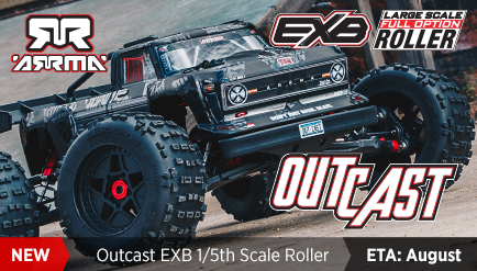 Arrma 1/5th Outcast EXB Large Scale Roller