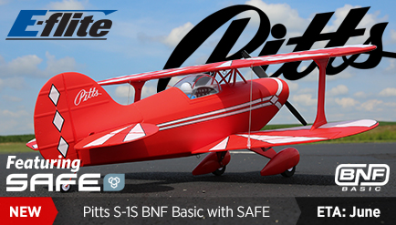 E-Flite Pitts S-1S BNF Basic with SAFE