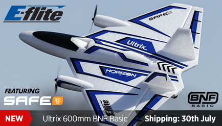 E-Flite Ultrix 600mm BNF Basic with SAFE