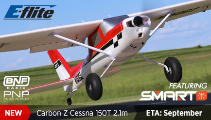 E-Flite Carbon Z Cessna 150T 2.1m BNF Basic and PNP with SMART