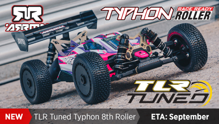 Arrma TLR Tuned Typhon 1/8 Race Buggy 4WD Roller