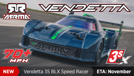 Arrma Vendetta 4x4 3S BLX Speed Racer RTR
