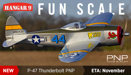 Hangar 9 P-47 Thunderbold Fun Scale PNP