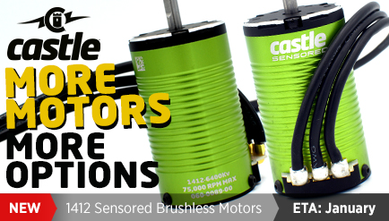 Castle Creations 1415 Sensored Brushless Motors
