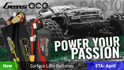 Surface LiPo Batteries