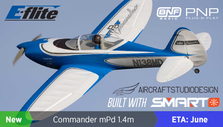 Commander mPd 1.4m BNF Basic & PNP