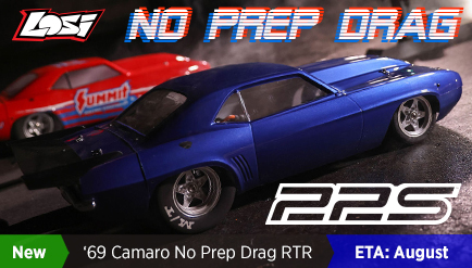 1/10th 69 Camaro 22S No Pre Drag Car RTR