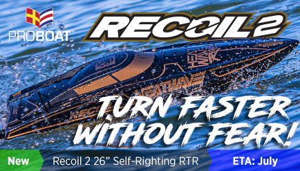 Pro Boat Recoil 2 26inch Self-Righting Deep-V RTR