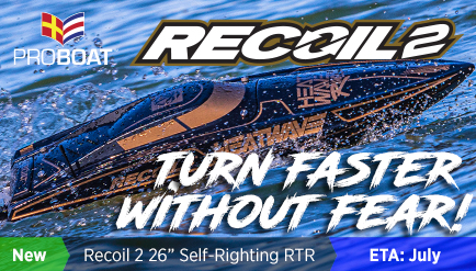 Recoil 2 26inch Self-Righting Brushless Deep-V RTR