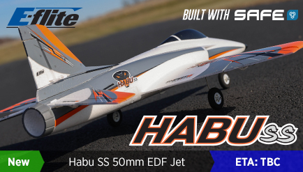 Habu SS 50mm EDF Sport Jet BNF Basic & PNP