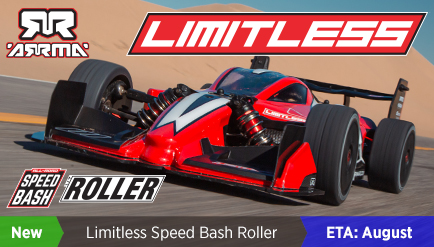 Arrma 1/7 Limitless V2 Speed Bash Roller