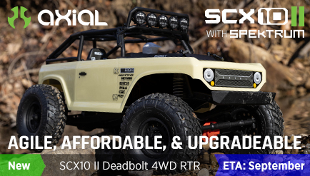 SCX10 II Deadbolt 4WD Brushed RTR