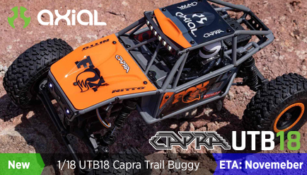 1/18th UTB18 Capra Unlimited Trail Buggy RTR