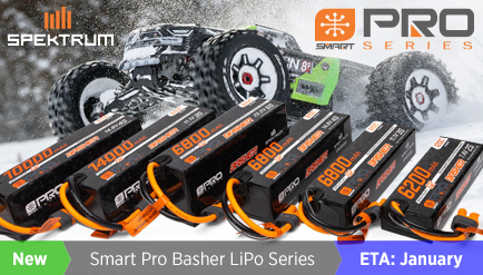 Spektrum Smart Pro Basher LiPo Series
