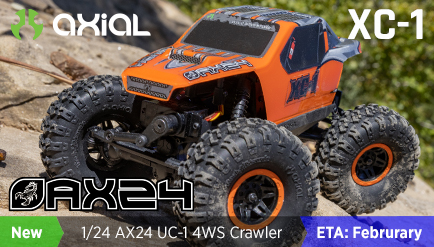 Axial AX24 XC-1 4 Wheel Steer Crawler RTR