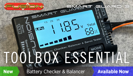 Fusion Smart Guard 3 Battery Checker, Balancer and Servo Tester