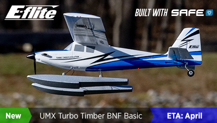 E-Flite UMX Turbo Timber Evolution BNF Basic
