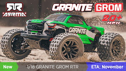 Arrma 1/18 Granite Grom 4X4 Monster Truck RTR
