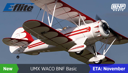 E-Flite UMX Waco BNF Basic