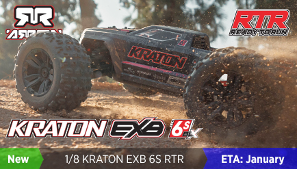 Arrma 1/8 Kraton EXtreme Bash 6S Speed Monster Truck RTR