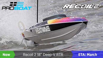 Pro Boat Recoil 2 18 inch Brushless Deep V RTR