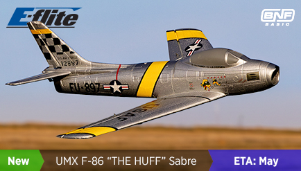 E-Flite F-86 Sabre BMF Basic