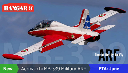 Hangar 9 Aermacchi MB-339 Military ARF