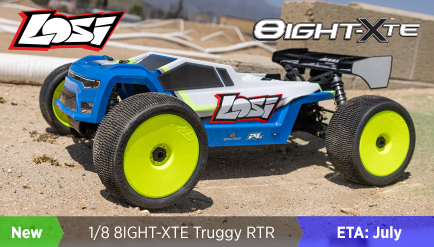 Losi 8IGHT-XTE Brushless Truggy RTR