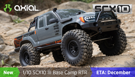 Axial 1/10 SCX10 III Base Camp 4WD Rock Crawler RTR