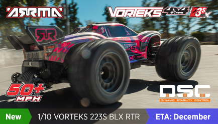 ARRMA 1/8 VORTEKS 223S BLX Stadium Truck RTR