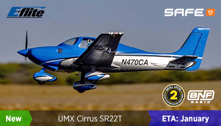 E-Flite UMX Cirrus SR22T BNF Basic