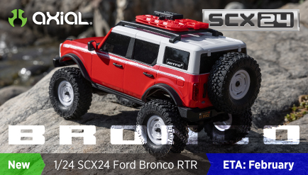 Axial SCX24 Ford Bronco 4X4 Rock Crawler RTR