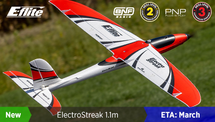 E-Flite ElectroStreak 1.1m