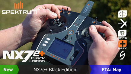 Spektrum NX7e+ Black Edition Transmitter