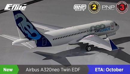 E-Flite Airbus A320neo Twin 64mm EDF