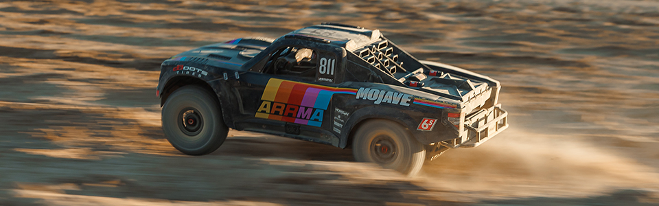 REFRESHED 1/7-SCALE PLATFORM for the ARRMA 1/7 MOJAVE 6S Brushless Desert Truck